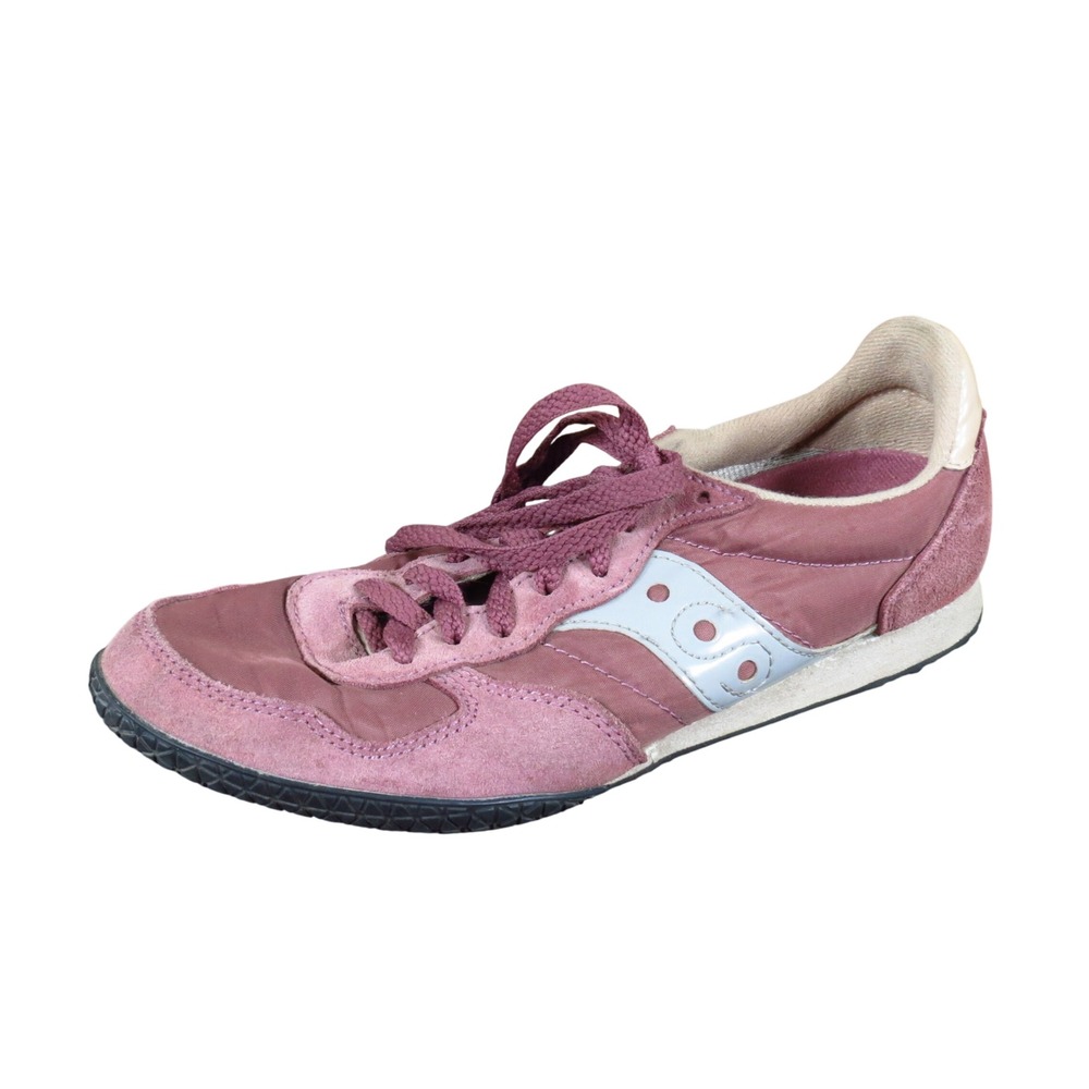 Saucony Bullet Women Sneaker 9 Lifestyle Running Burgundy Pink S1943-167